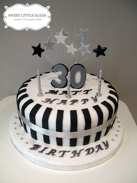30th Birthday Cake Designs For Men