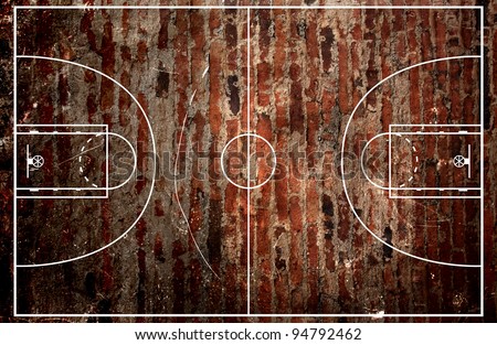 Basketball Court Floor Plan