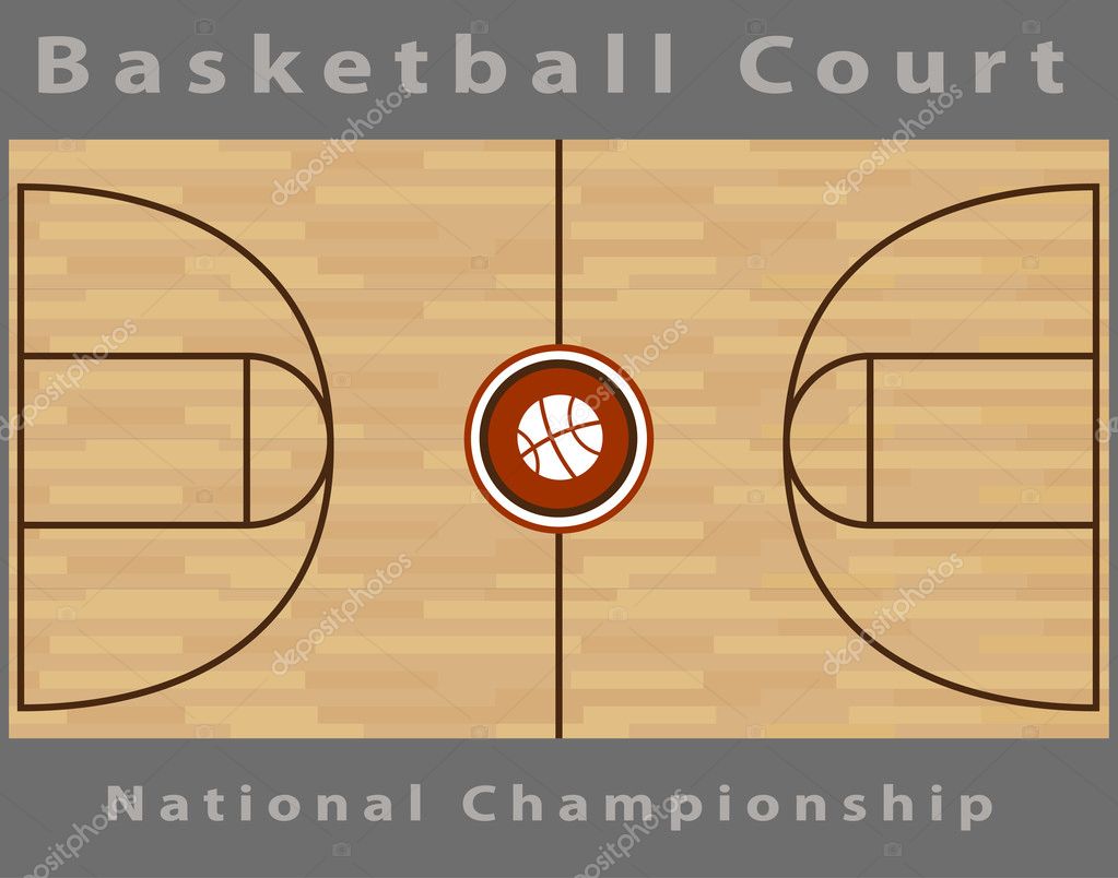 Basketball Court Floor Texture