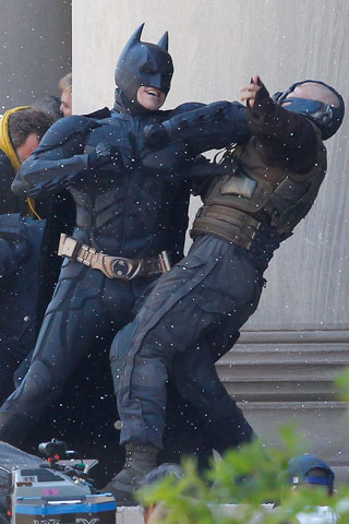 Batman And Robin Bane Scene