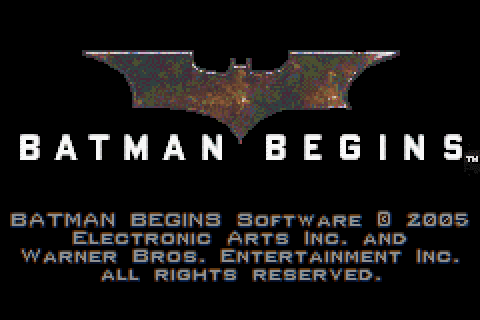 Batman Begins Game Pc