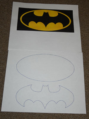 Batman Symbol Text Message