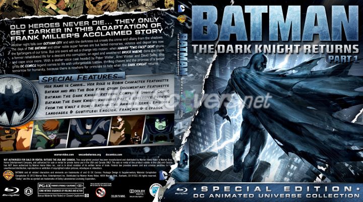 Batman The Dark Knight Returns Part 1 Cover