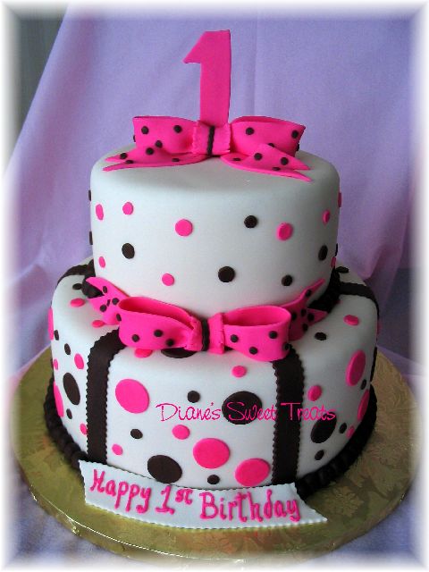 Birthday Cake Ideas For Girls 1st Birthday
