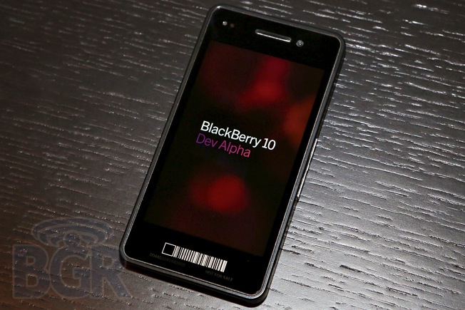 Blackberry 10 Dev Alpha Price