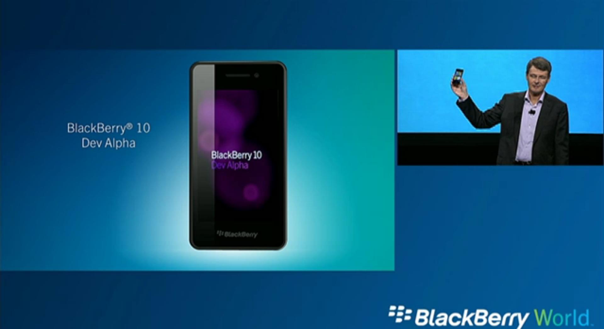 Blackberry 10 Dev Alpha Release Date