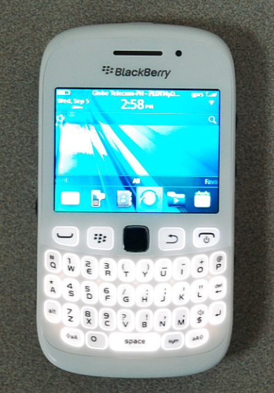 Blackberry 9320 White Curve
