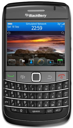 Blackberry Bold 9780 Black And White