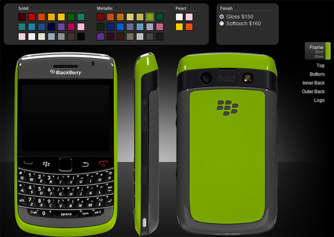 Blackberry Bold 9780 White Cases