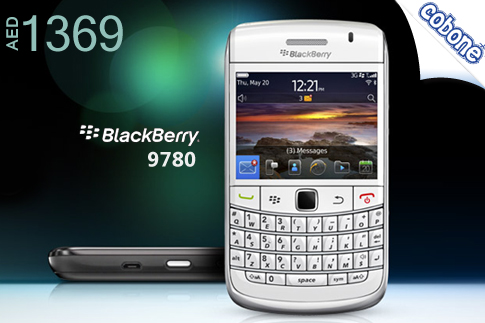 Blackberry Bold 9780 White Screen With Stripes