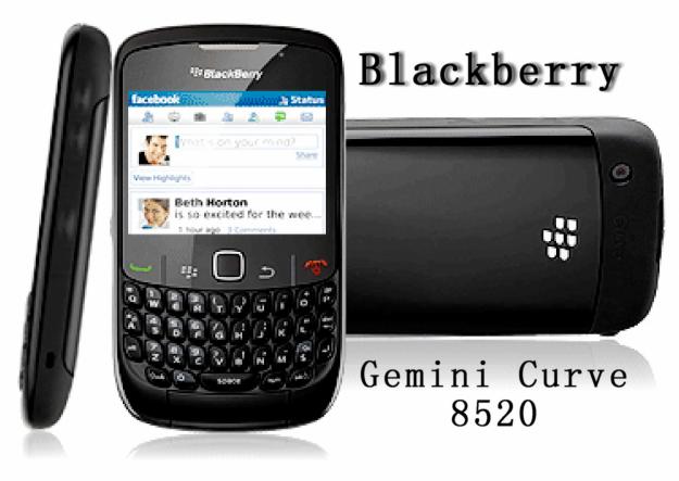 Blackberry Curve 8520 Gemini Black