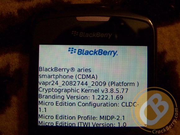 Blackberry Curve 8520 Gemini Full Body