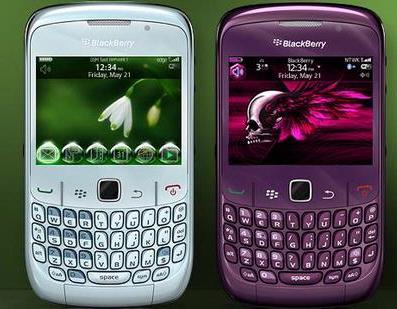 Blackberry Curve 8520 Purple Colour