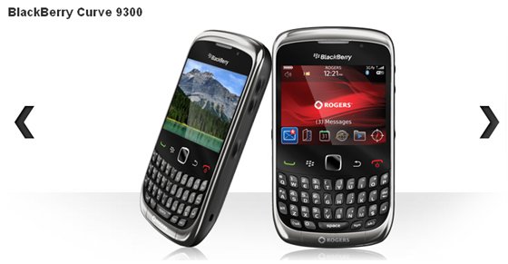 Blackberry Curve 9300 Black