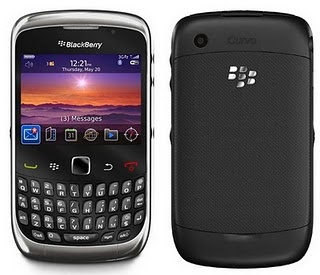 Blackberry Curve 9300 Black And Pink