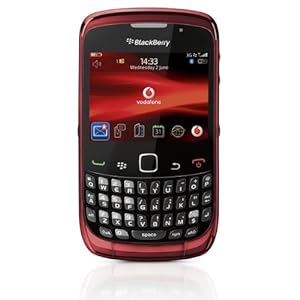 Blackberry Curve 9300 Red And Black