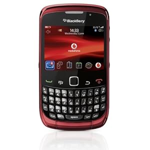 Blackberry Curve 9300 Red O2