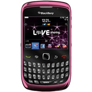 Blackberry Curve 9300 Red Pay As You Go