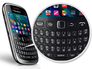 Blackberry Curve 9320 Red O2
