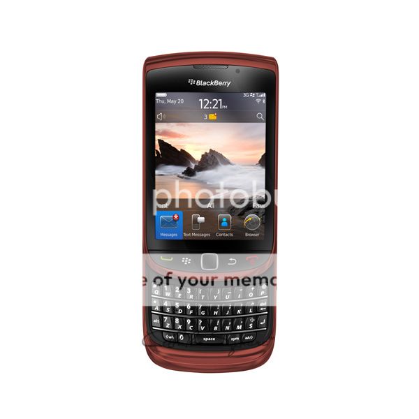 Blackberry Torch 9800 Red Pay As You Go