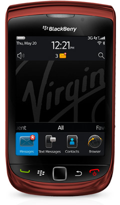 Blackberry Torch 9800 Red Review
