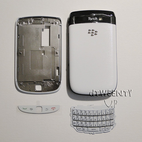 Blackberry Torch 9800 White Ebay