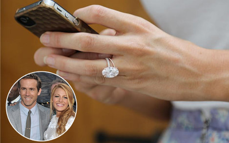 Blake Lively Wedding Ring Lorraine Schwartz