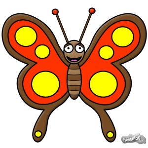 Butterflies Cartoon Pictures