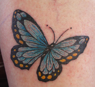 Butterflies Tattoos Foot