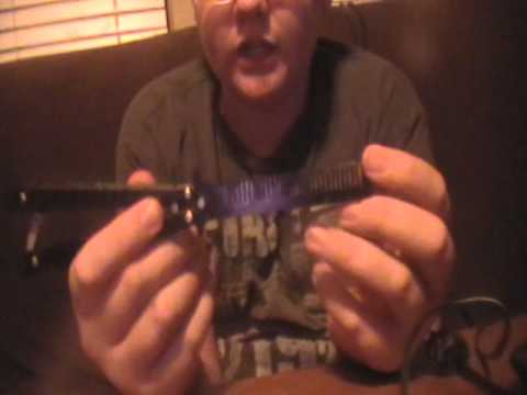 Butterfly Knife Comb Review