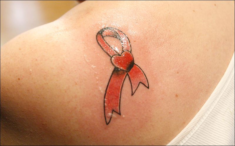 Cancer Research Ribbon Tattoos
