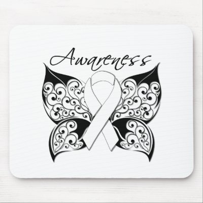 Cancer Ribbon Tattoo Designs For Women
