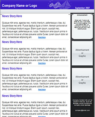 Email Newsletter Templates Free Download