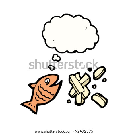 Fish And Chips Cartoon Pictures