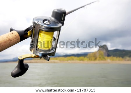 Fishing Pole Setup For Salmon