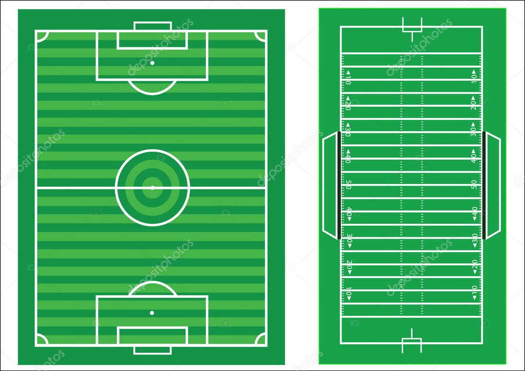 Football Pitch Diagram
