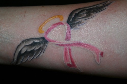 Free Cancer Ribbon Tattoo Designs