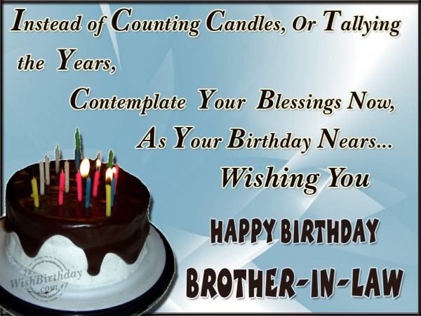 Funny Happy Birthday Wishes For Brother In Law