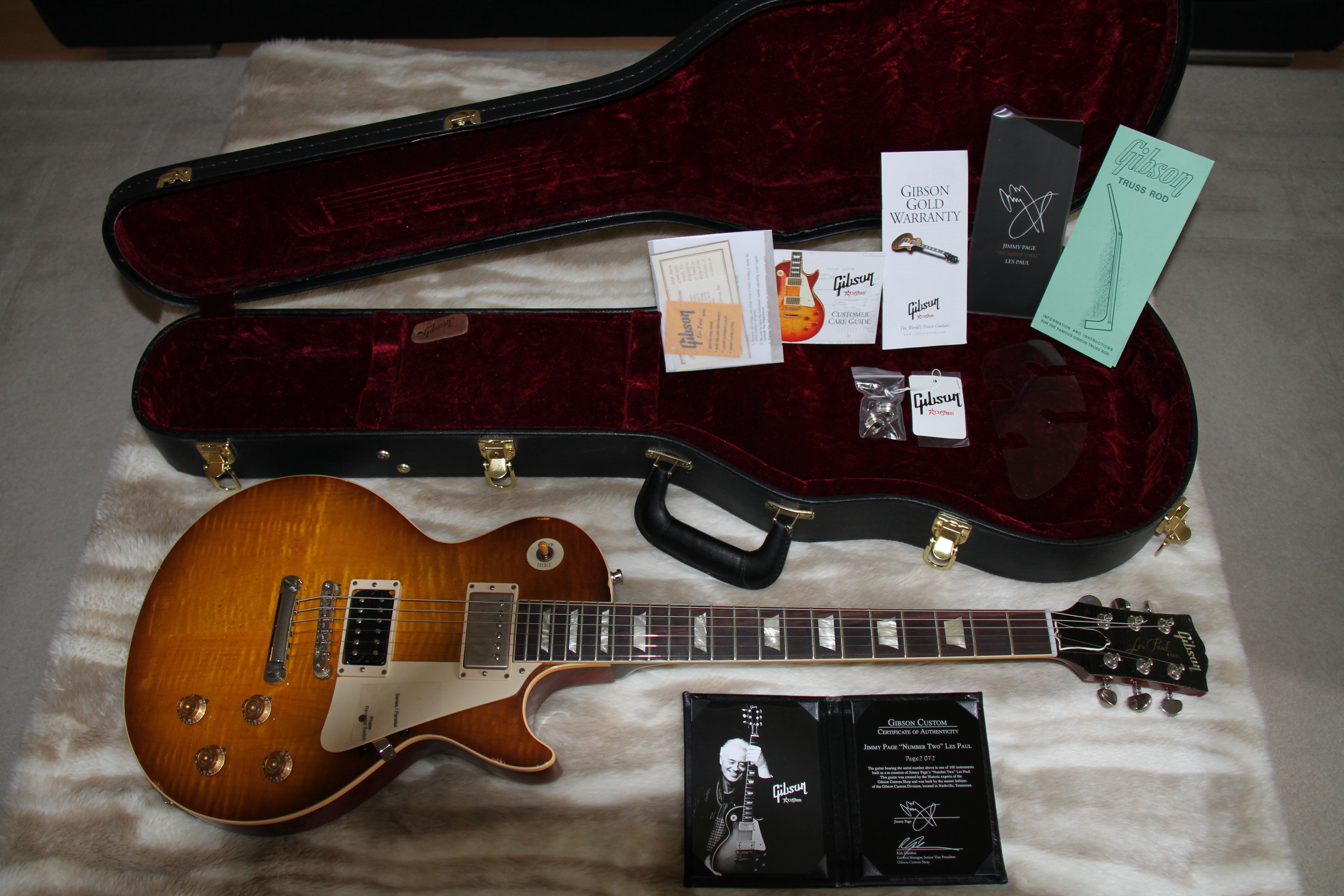 Gibson Custom Shop Jimmy Page Les Paul Custom