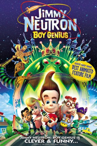 Jimmy Neutron Boy Genius Vhs And Dvd Trailer