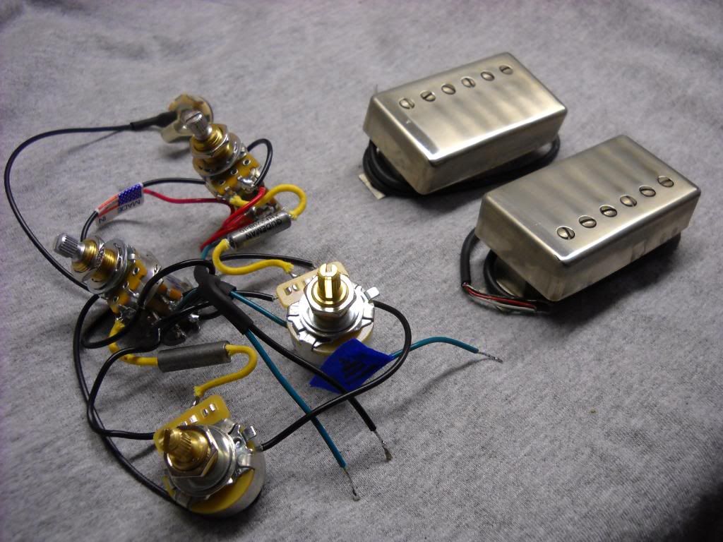 Jimmy Page Les Paul Wiring Kit