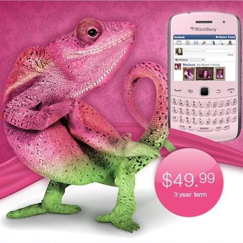 New Blackberry Curve 9360 Pink