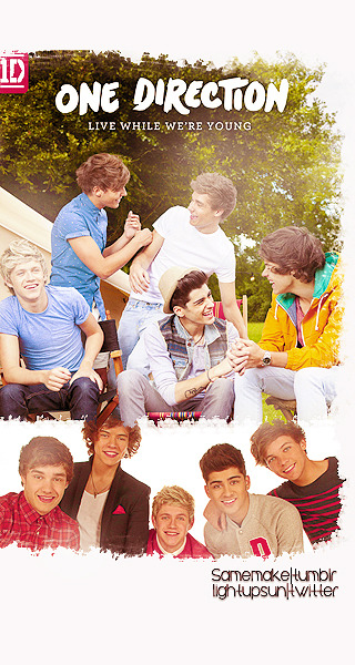 One Direction Backgrounds For Twitter Tumblr