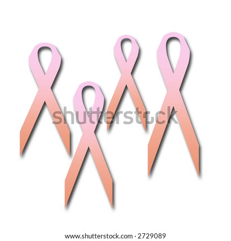 Pink Breast Cancer Ribbon Clip Art