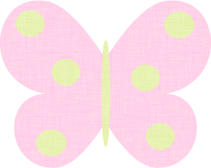 Pink Butterflies Clipart