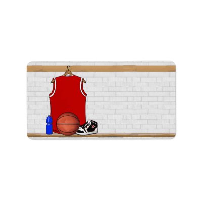 Printable Basketball Jersey Template