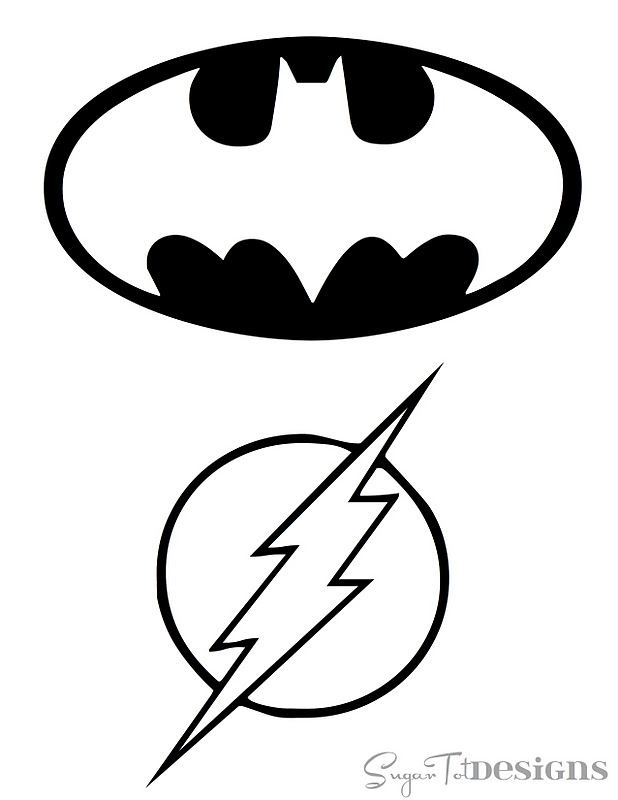 Printable Batman Logo Stencil