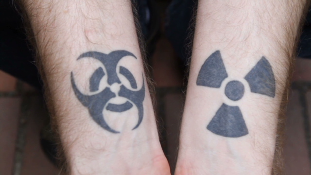 Prostate Cancer Symbol Tattoos