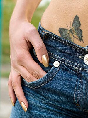 Small Butterfly Tattoos For Women