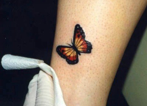 Small Butterfly Tattoos For Women